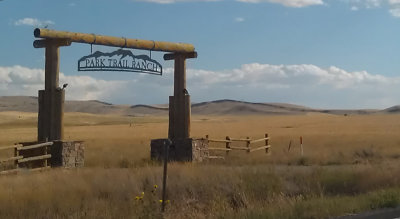 Park Trail Ranch sign*