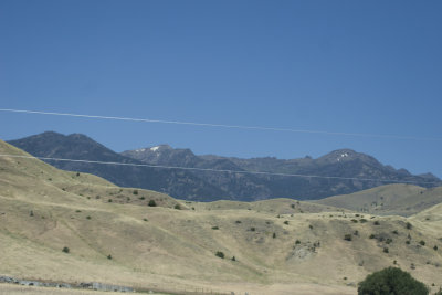 Gallatin Range and foothills