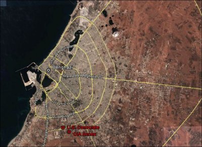 Benghazi Post-Attack Satellite Images