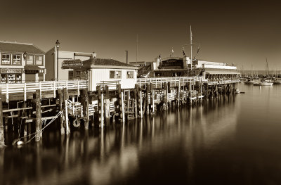 fisherman's wharf, monterrey, california