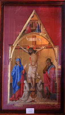 1701 Crucifixion with the Virgin  St John by Antonio da Firenze.jpg