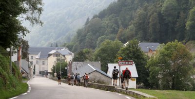  Arriving in the Village of Bareges