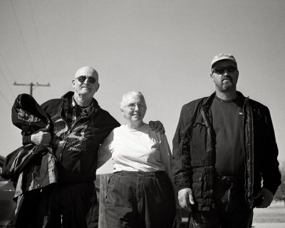 Route 66, Barstow, California 2013 B&W Film