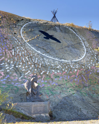 Yellowknife Monument
