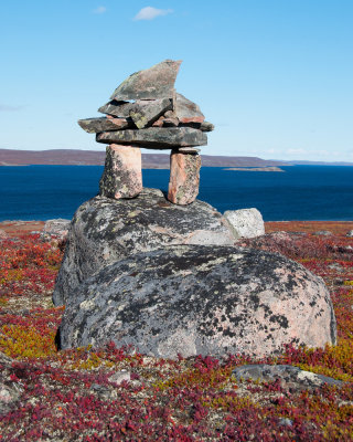 Inukshuk,Point Lake