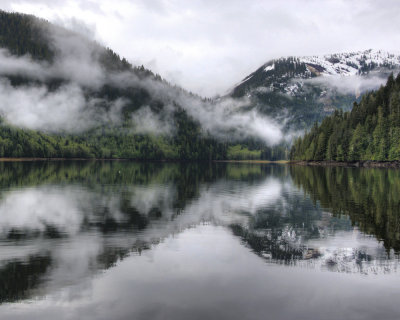 Khutzeymateen Reflections and Mountains