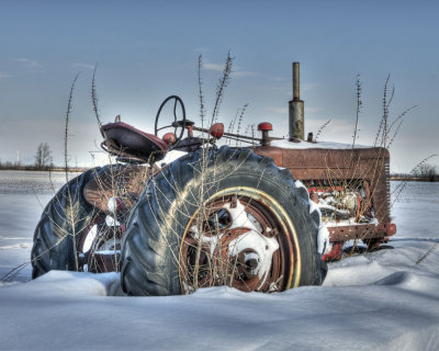 Tractor Out to Pasture