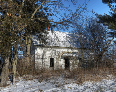 Old White Cabin