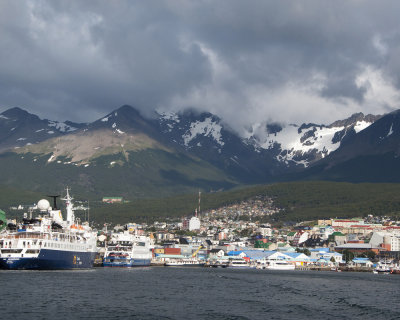 Ushuaia from the water