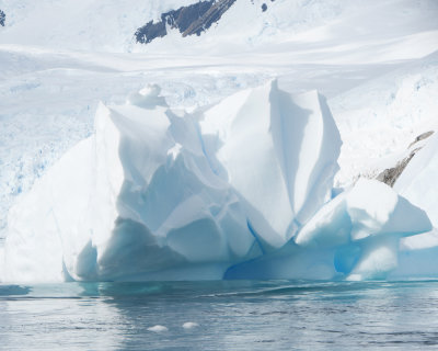 Blue Iceberg in Neko Harbour
