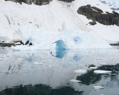 Interesting Iceberg in Paradise Bay