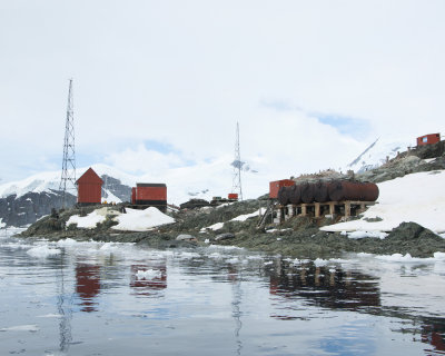 Almirante Brown Research Station at Paradise Bay