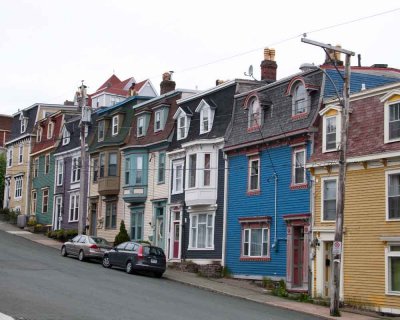 Colourful Streets of St. John's