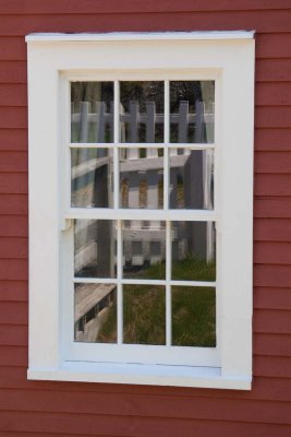 Trinity Window Reflection