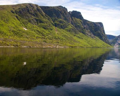 Reflections of Western Brook Pond