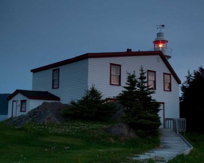 Lobster Cove Lighthouse at Sunset