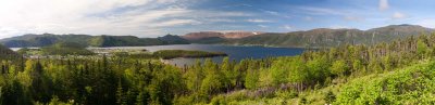 Norris Point Lookout Panorama