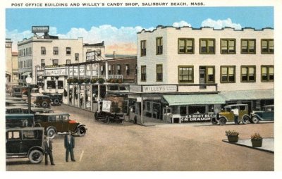 Post Office Building and Willey's Candy Shop