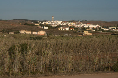 Ansicht auf Vila de Bispo - 12 Oktober 2012