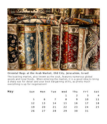 Oriental Rugs, Old City, Jerusalem, Israel