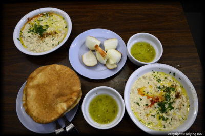 Hummus at Abu Hassan, Jaffa