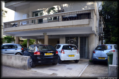 Its not easy parking in Tel Aviv