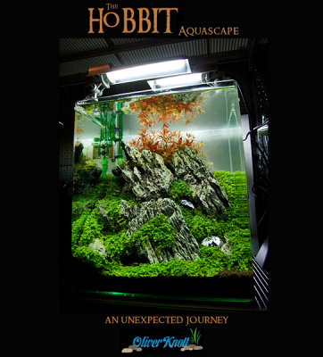 60 liter Cube - The Hobbit Theme Tank by Oliver Knott - NEW