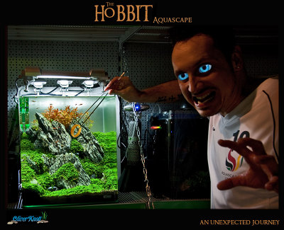 60 liter Cube - The Hobbit Theme Tank by Oliver Knott - NEW