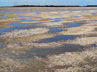 beach, fort sumter