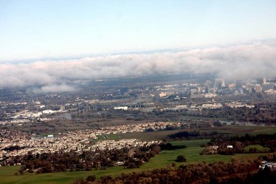 Sacramento Under the Clouds