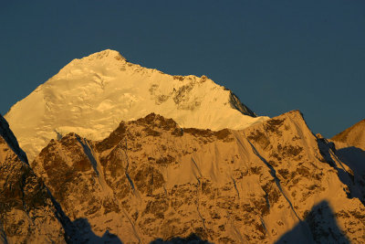 Everest from NE at sunrise