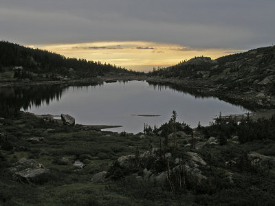 West End of Lake Isabelle