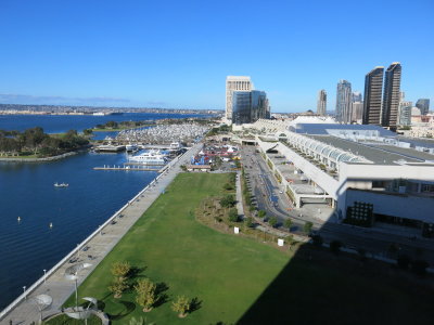 San Diego view from hilton bayfront