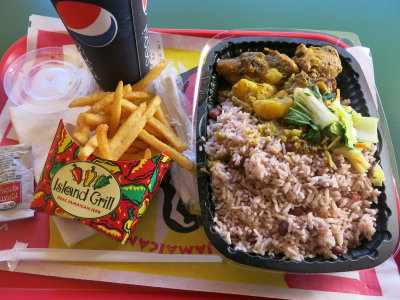 Kingston fast food at Island Grill