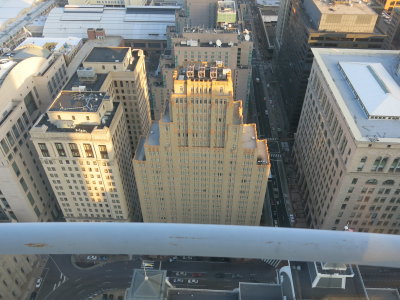Philadelphia city hall tower view