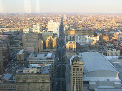 Philadelphia city hall tower view
