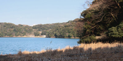 Lake Miike, Kyushu, Japan