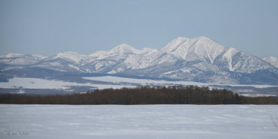 Mountains between Akan and Rausu, Hokkaido, Japan