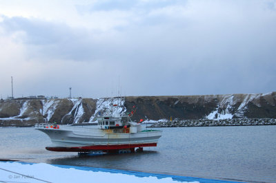 Ochiishi harbour, Hokkaido, Japan