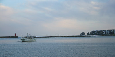 Ochiishi harbour, Hokkaido, Japan