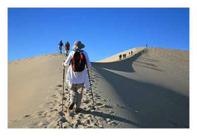 Dune hike, Death Valley N.P.