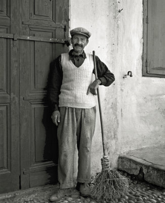 Street sweeper, Rhodes 1956