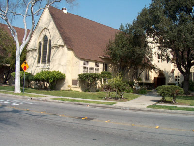 Whittier Church and Parks, March 2003
