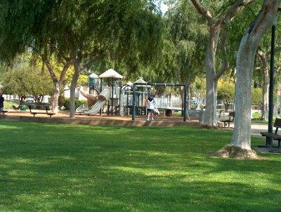 Whittier Church and Parks, March 2003