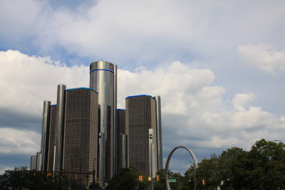 General Motors Headquarters Renaissance Center Downtown Skyline Detroit Michigan (38).JPG