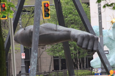 Memorial to Joe Lewis In Downtown Detroit Michigan (17).JPG