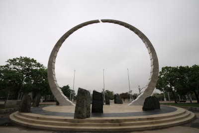 Transcending Wheel in Hart Plaza Downtown Detroit Michigan 8.JPG