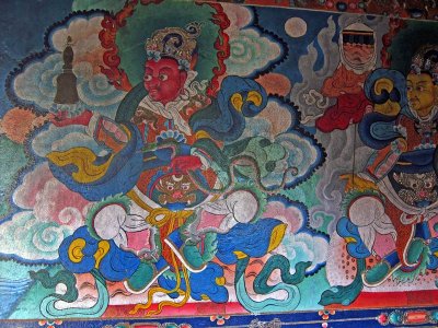 Monastery mural