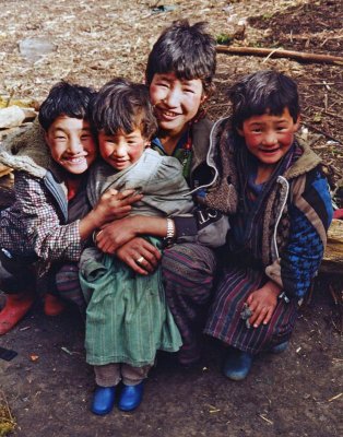 Children, Bumthang