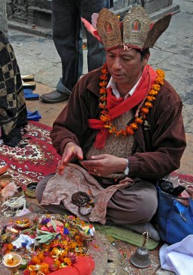 Puja priest